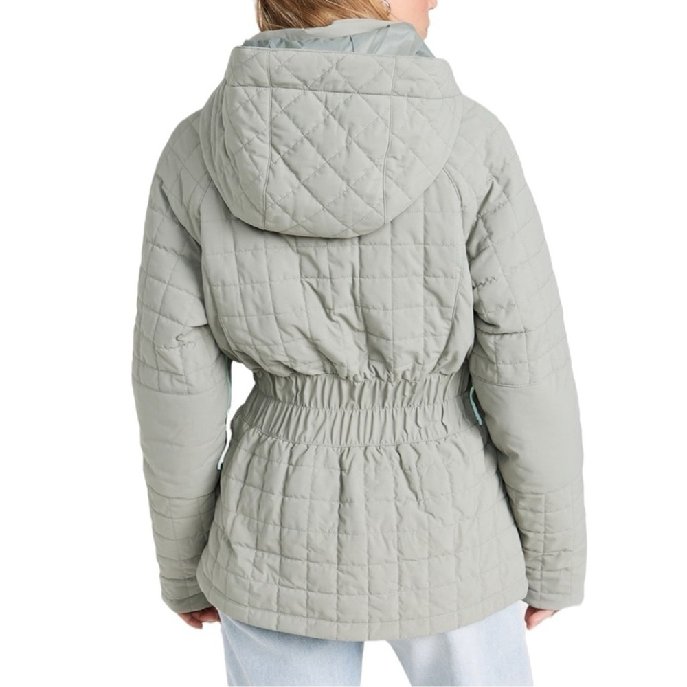 Free People Movement All Prepped Ski Snow Quilted Puffer Jacket Insulated Sz M - Picture 3 of 16